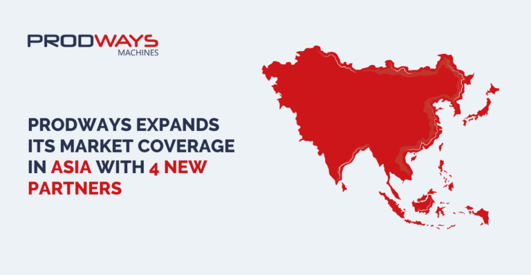 Prodways expands its market coverage in Asia with 4 new partners