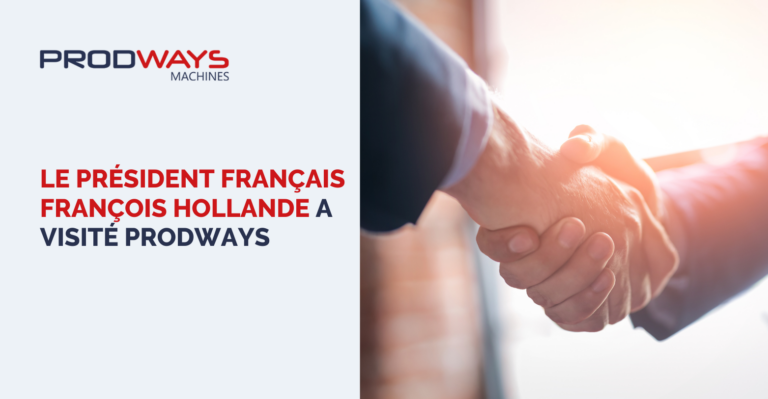 President François Hollande of France has visited Prodways