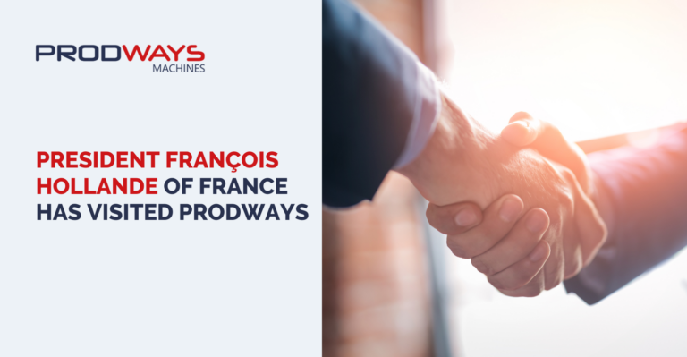 President François Hollande of France has visited Prodways