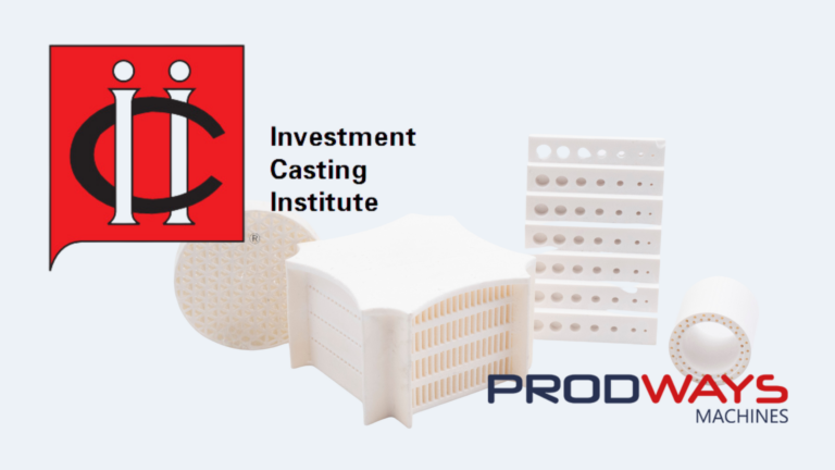 Prodways Machines - ceramic 3d printing - Investment casting institute - MOVINGlight DLP