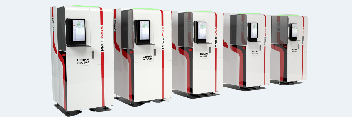 Range of CERAM PRO - Ceramic 3D printers by Prodways Machines (1)