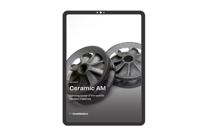 Additive Manufacturing Ebook Ceramic - Prodways Machines Article - Voxel Matters